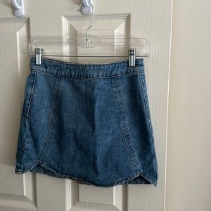 Women’s pacsun jean skirt